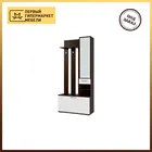 Вешалка Ника с зеркалом вз910 ВенгеСосна Лоредо