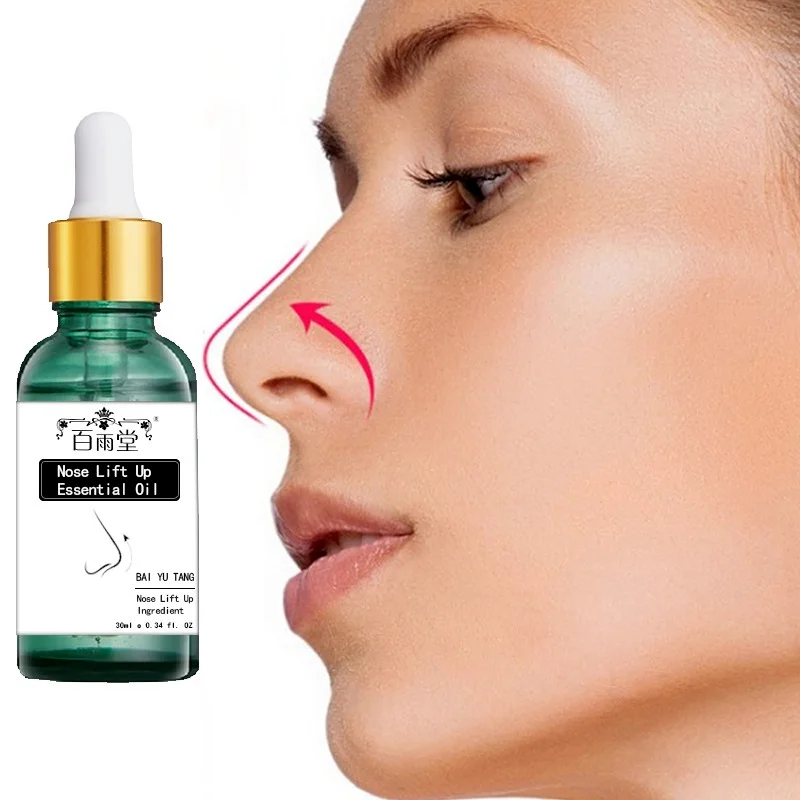 Nose Essential Oil Up Heighten Rhinoplasty Collagen Firming Moisturizing Serum Reshape Natural Face Skin Care Pure Natural Care