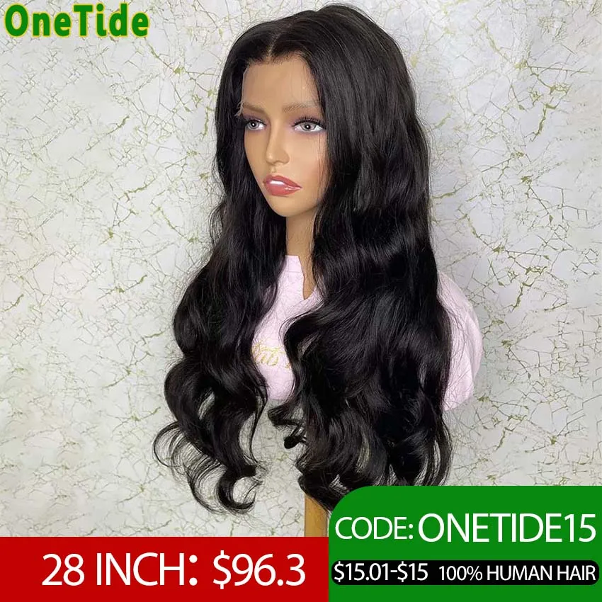 Body Wave 13x4 Lace Frontal Wig Human Hair 4X4 Transparent Lace Closure Human Hair Wigs for Women Human Hair Lace Front Wigs