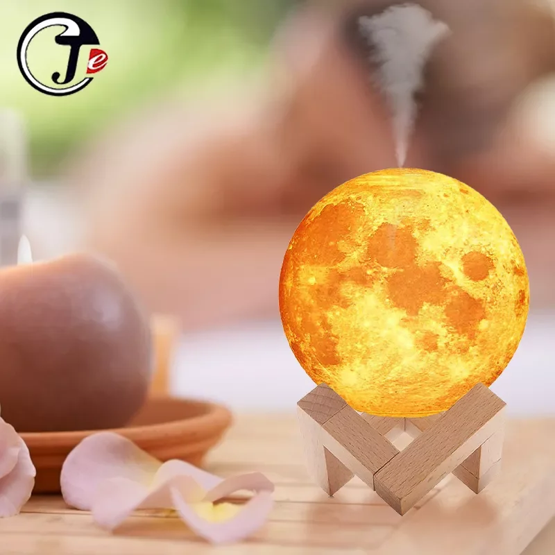 

Увлажнитель воздуха ультразвуковой 3D Moon светильник, 880 мл, USB