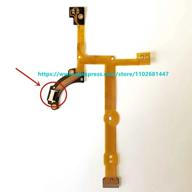 

NEW LENS Focus Flex Cable For Panasonic LUMIX G VARIO 100-300 mm 100-300mm f/4-5.6 MEGA O.I.S. Repair Part + Socket