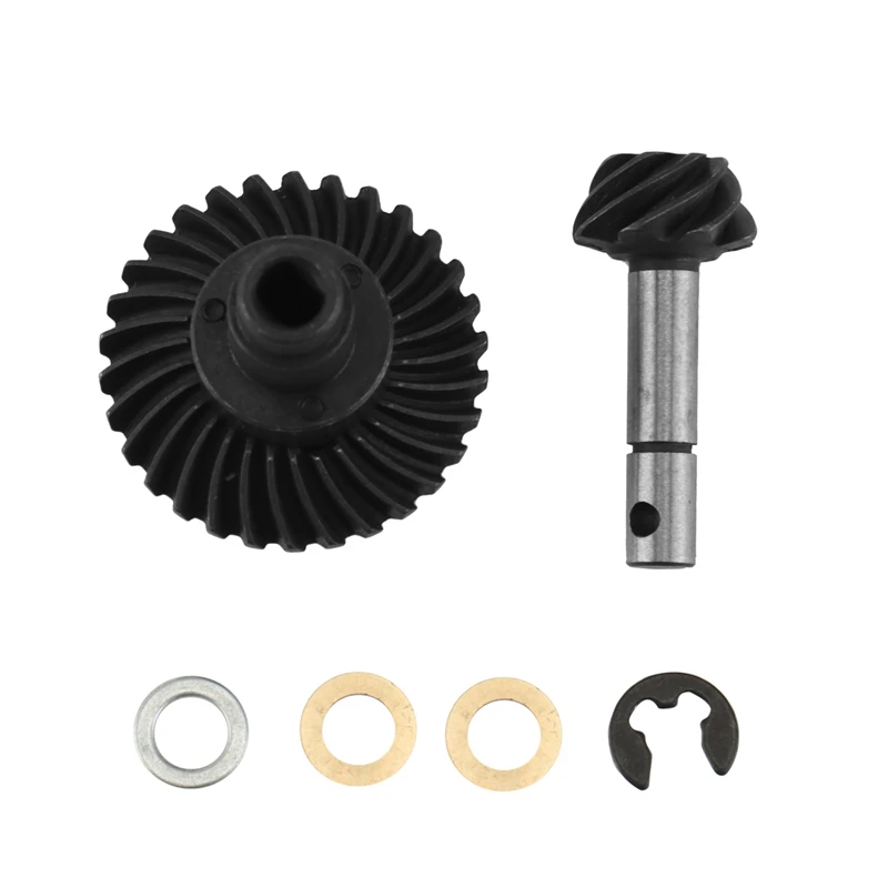 

8T 30T Hard Steel Helical Bevel Axle Gear for 1/10 RC Crawler Axial SCX10 II 90046 SCX10 III AXI03007 Upgrade Parts