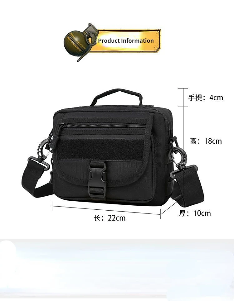 Waist Bags for Men Casual Multifunctional Fashion Military Riding Tactical Crossbody Bag Outdoor Camping Fanny Pack Men