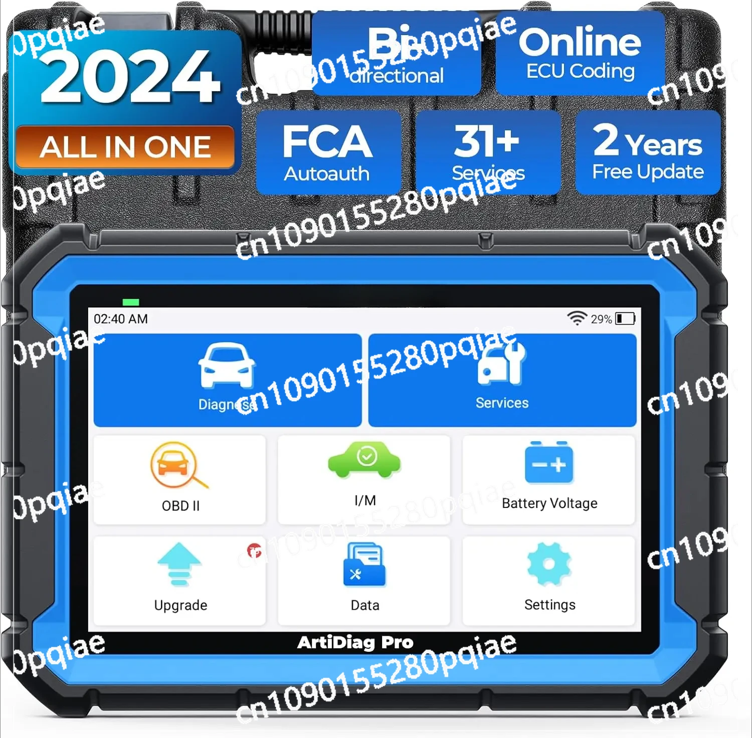 ArtiDiag Pro двунаправленный диагностический инструмент кодирование ECU OBD2 сканер 2