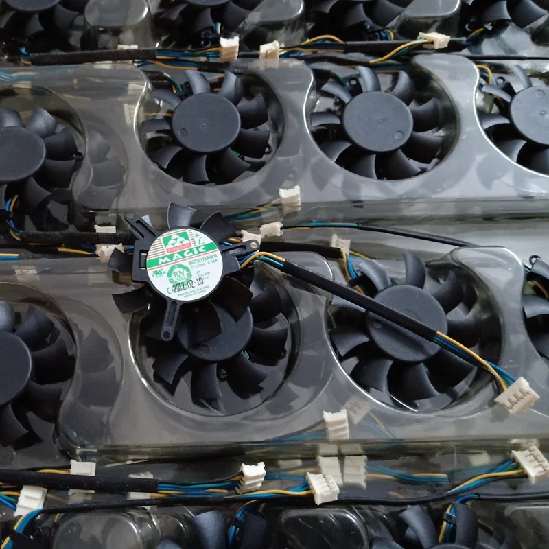 MGT5012XF-W10 Высокое качество сверхтихий 5010 лопасть вентилятора видеокарты диаметр 45