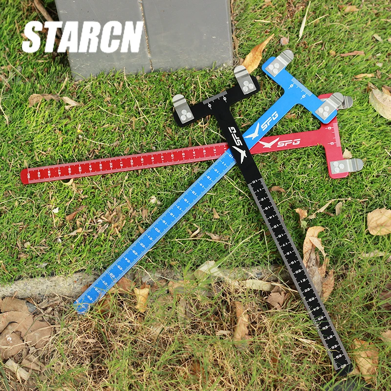 Квадратная линейка для лука и стрельбы из нержавеющей стали