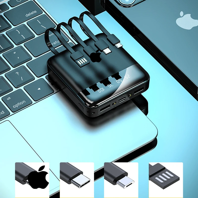 

Power Bank 20000mAh Portable Charging Poverbank Mobile Phone External Battery Charger Powerbank 20000 mAh for Xiaomi Mi