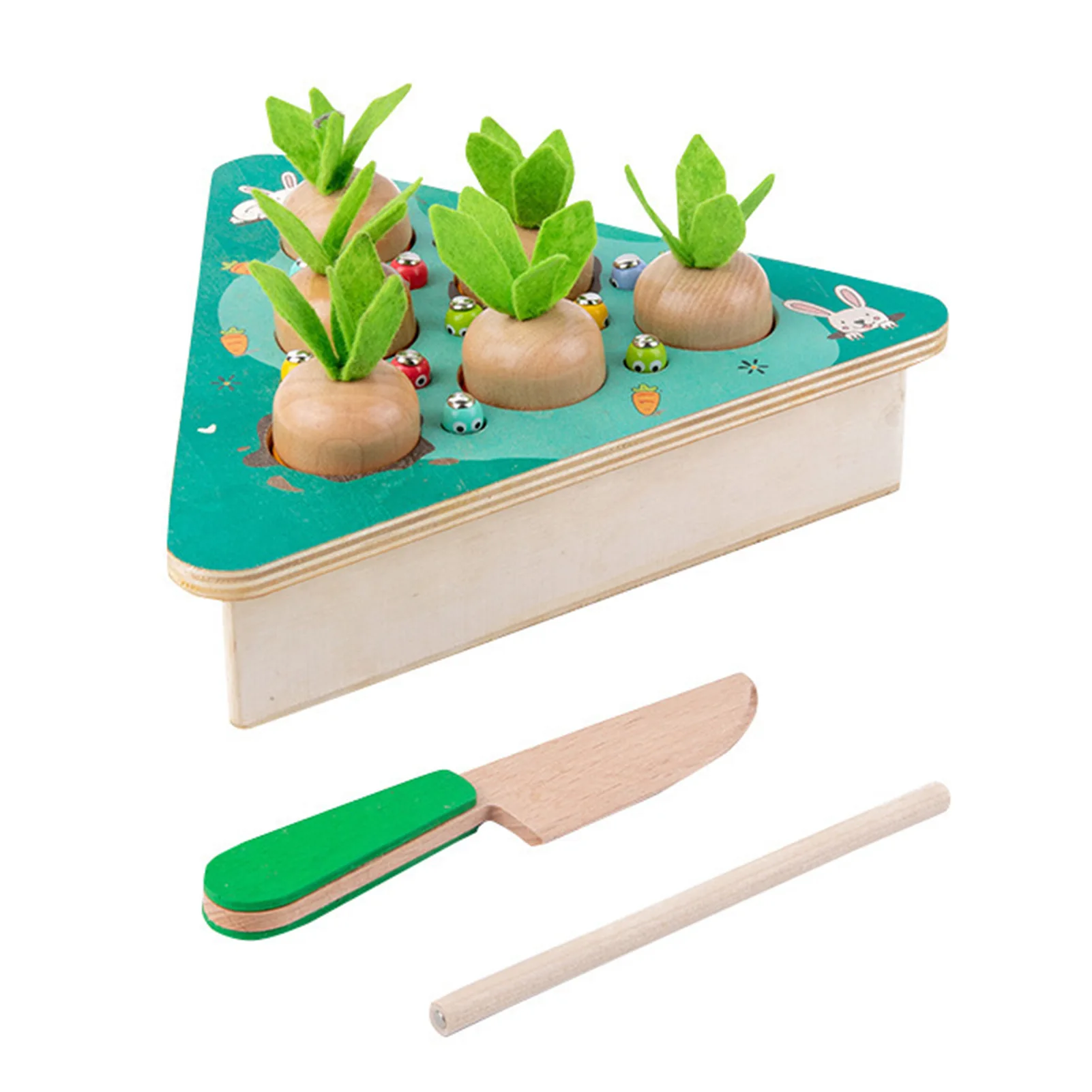 

Carrot Toys Educational Toy For Kids Boys Girls Environmental Educational Toy Carrot Harvest Game Develop Skills Matching Puzzle