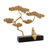 new chinese accessories welcome guests pine creative living room office brass ornaments