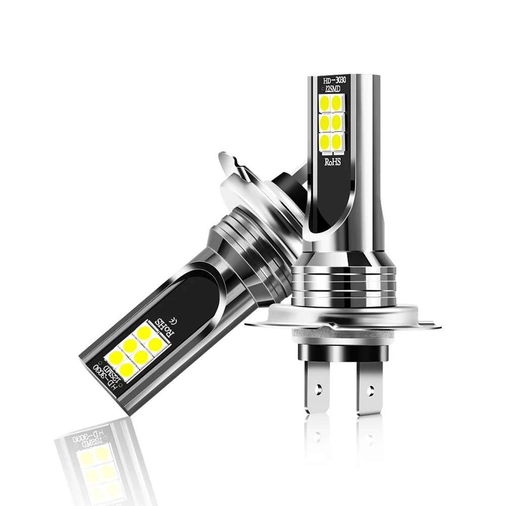 2 шт. H7 Светодиодные Автомобильные фары супер яркие прочные Противотуманные для