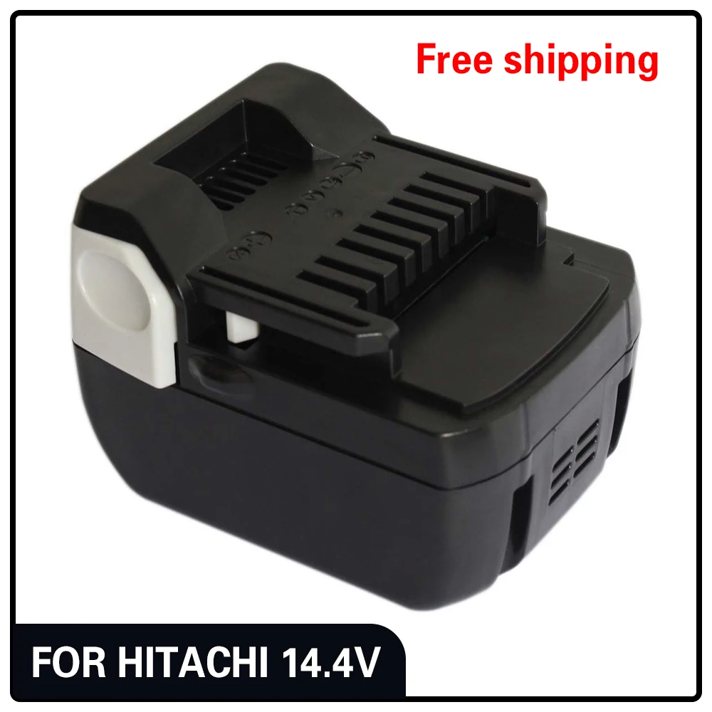 

For Hitachi 14.4v 4.0/6.0Ah Rechargeable Battery Compatible with BSL1430 CJ14DSL BSL1440 CR14DSL BSL1415 DDS14DSL Tool Battery