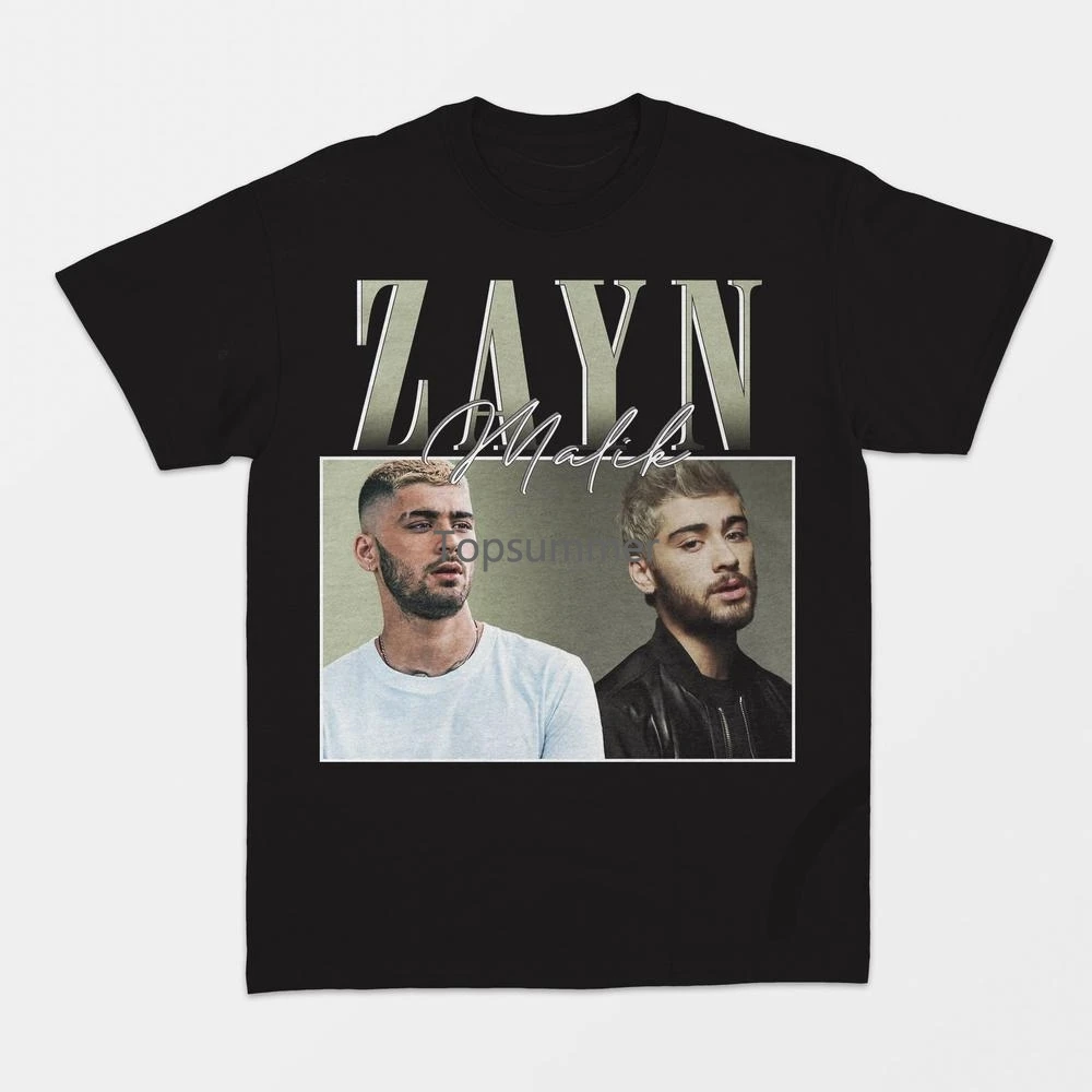 

Zayn Malik Vintage T Shirt Zayn Malik Inspiring Teesunisex T Shirt Women Black