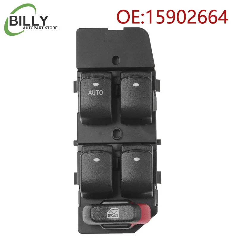 

YAOPEI 15902664 car Electric Power Master Window Switch fit 2008 for Chevrolet Malibu LTZ 3.6L 20807219 DWS342 1S13987