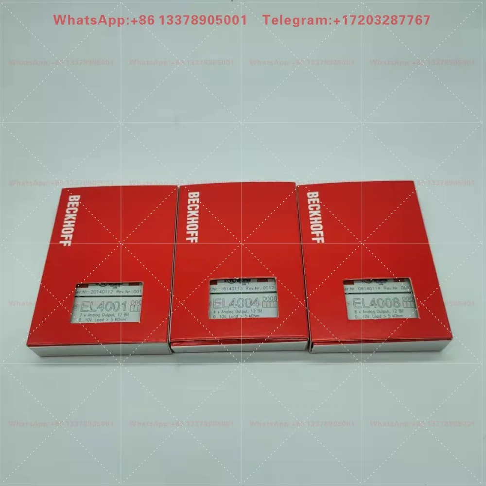 Фото Модуль EL4001 EL4002 EL4004 EL4008BECKHOFF — новый и оригинальный, в наличии. №4