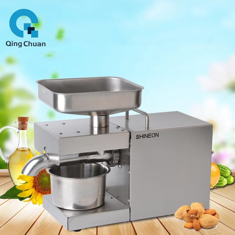 Пресс для масла MX9 холодная домашняя соковыжималка семян арахиса нержавеющая