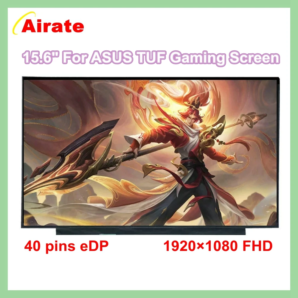 ЖК-экран для ASUS TUF Gaming F15 FX506 FX506H FX506L FX506LU 15 6 Гц Full HD IPS Светодиодная панель матрица 40
