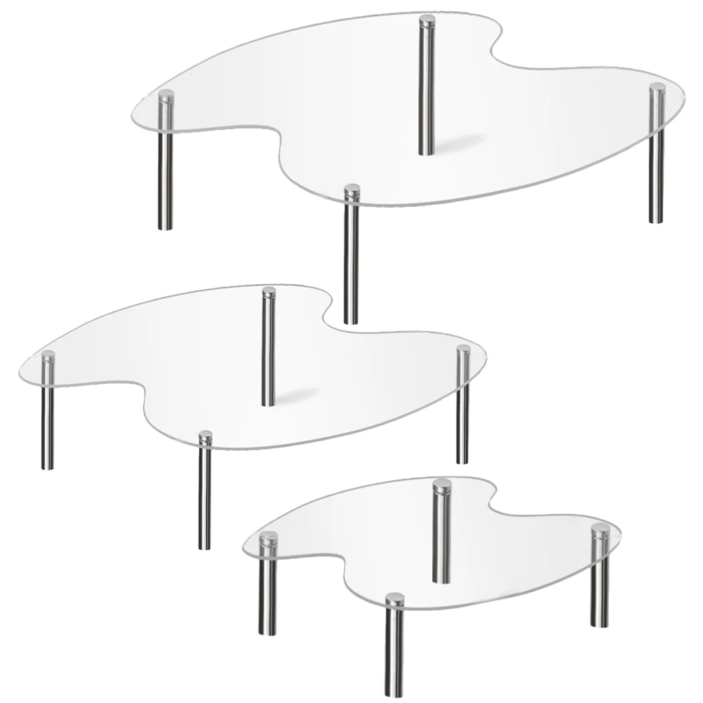 

Cake Display Stand Small Toy Storage Organizer Acrylic Stands Dessert Table Container Shelf
