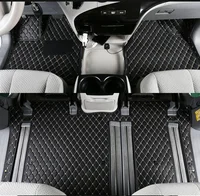 leather car floor mats for toyota sienna 2019 2018 2004 2016 2015 2011 2012 2013 2017 interior accessories XL30 carpet
