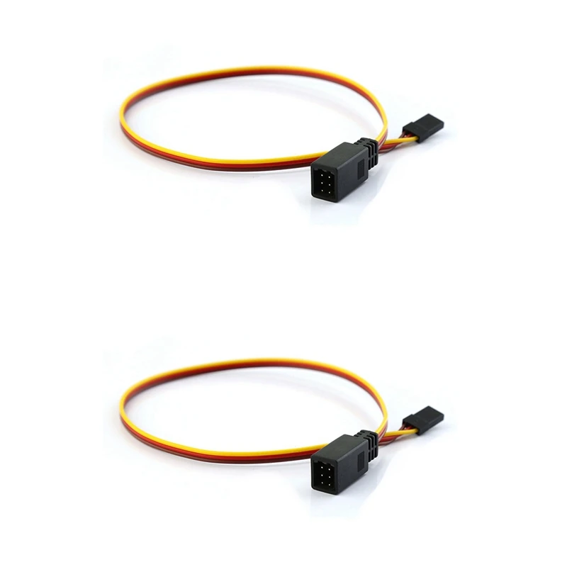 

2Pcs 35Cm RC Servo 1 To 2 Y Extension Cable 2 In 1 Adapter Wire For Futaba JR RC Model Airplane Helicopter Car DIY