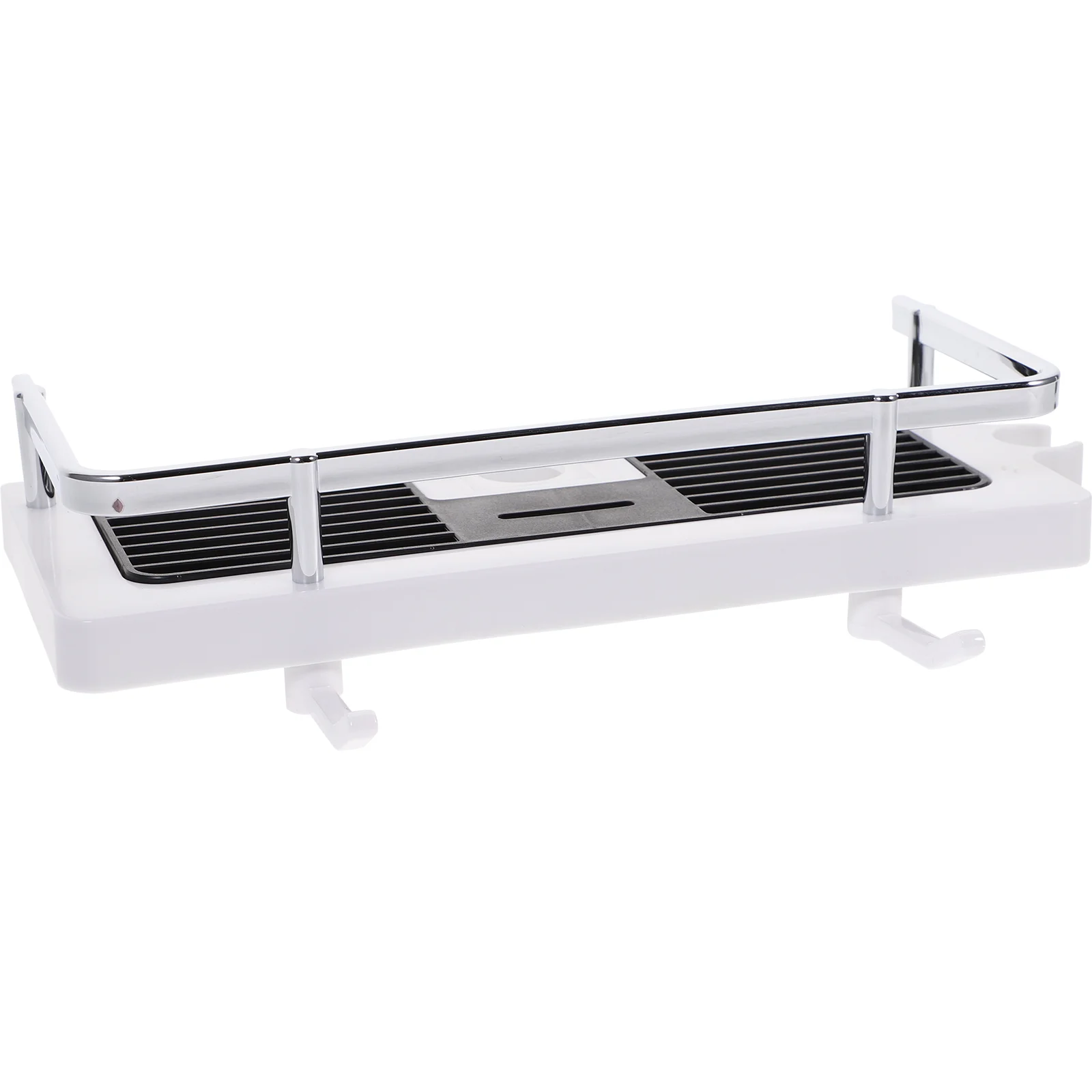 

Shower Storage Bathroom Shelfrack Organizerwall Tray Basket Corner Inside Hanging Shelves Head Overstand Steel Mounted Holder