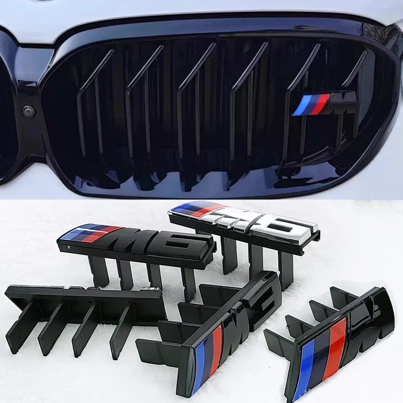 3D-эмблема на переднюю решетку автомобиля для BMW M Power M1 M2 M3 M4 M5 M6 M7 E84 E83 F48 G01 F39 X1 X2 X3 X4