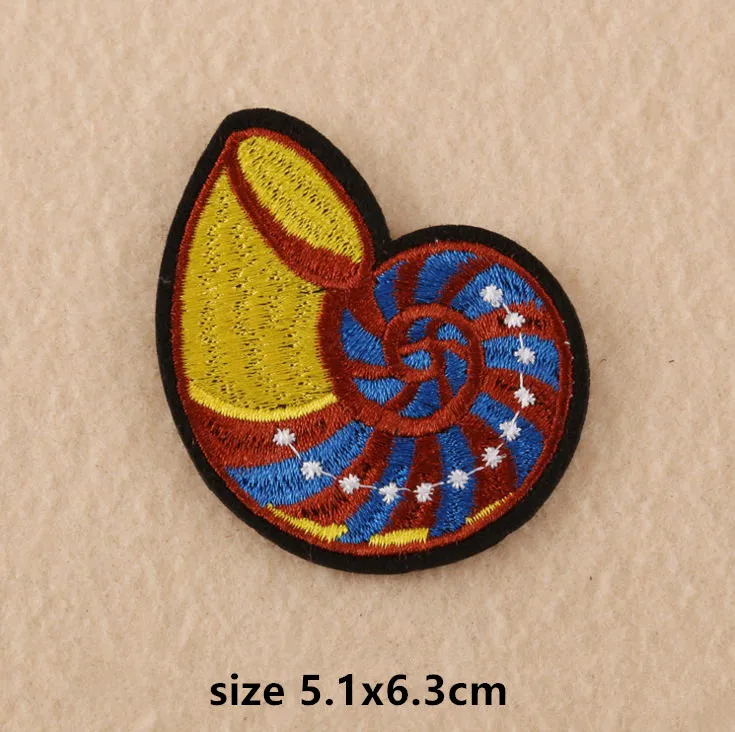 Новое поступление 10 шт. морская рыба осьминог железо пришивные нашивки с