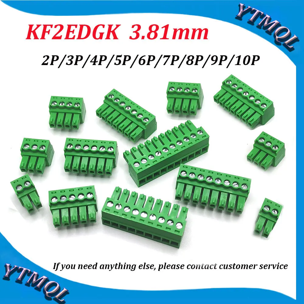 1 шт. KF2EDGK 3,81 2P-10P печатная плата, клеммные колодки 15EDGK 3,81 мм 2PIN -10PIN MC 1,5/ 2-ST-3,81 - 1803578 PHOENIX CONTACT KEFA deson