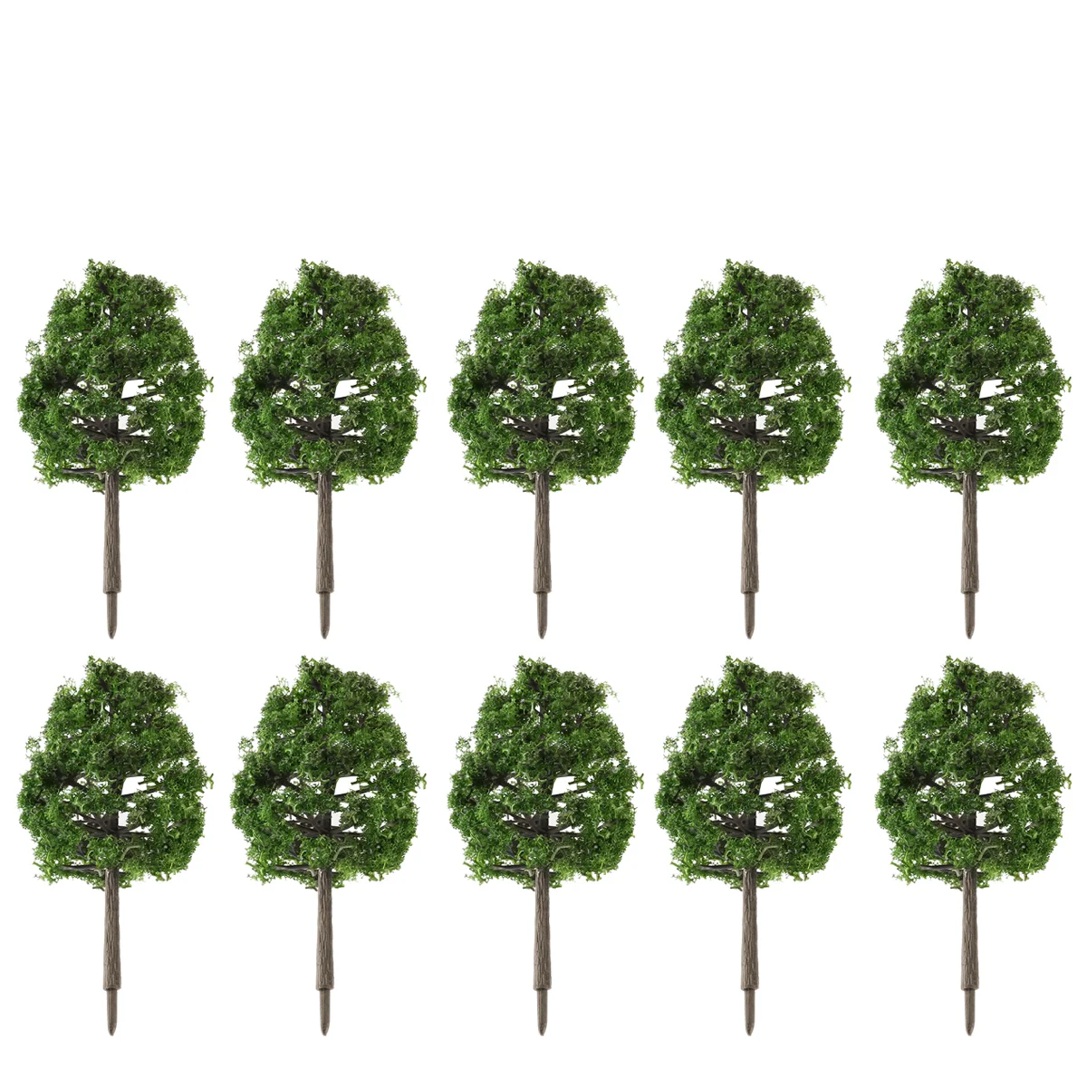

Model Trees Scenery Model, 20pcs Simulation Trees Durable 9CM Architectural Landscape Tree Model Scenery for Garden Pot Office