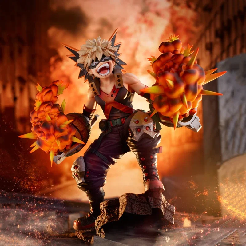 В наличии SEGA S-FIRE My Hero Academia Bakugo Katsuki аниме персонаж ПВХ коллекция фигурка модель