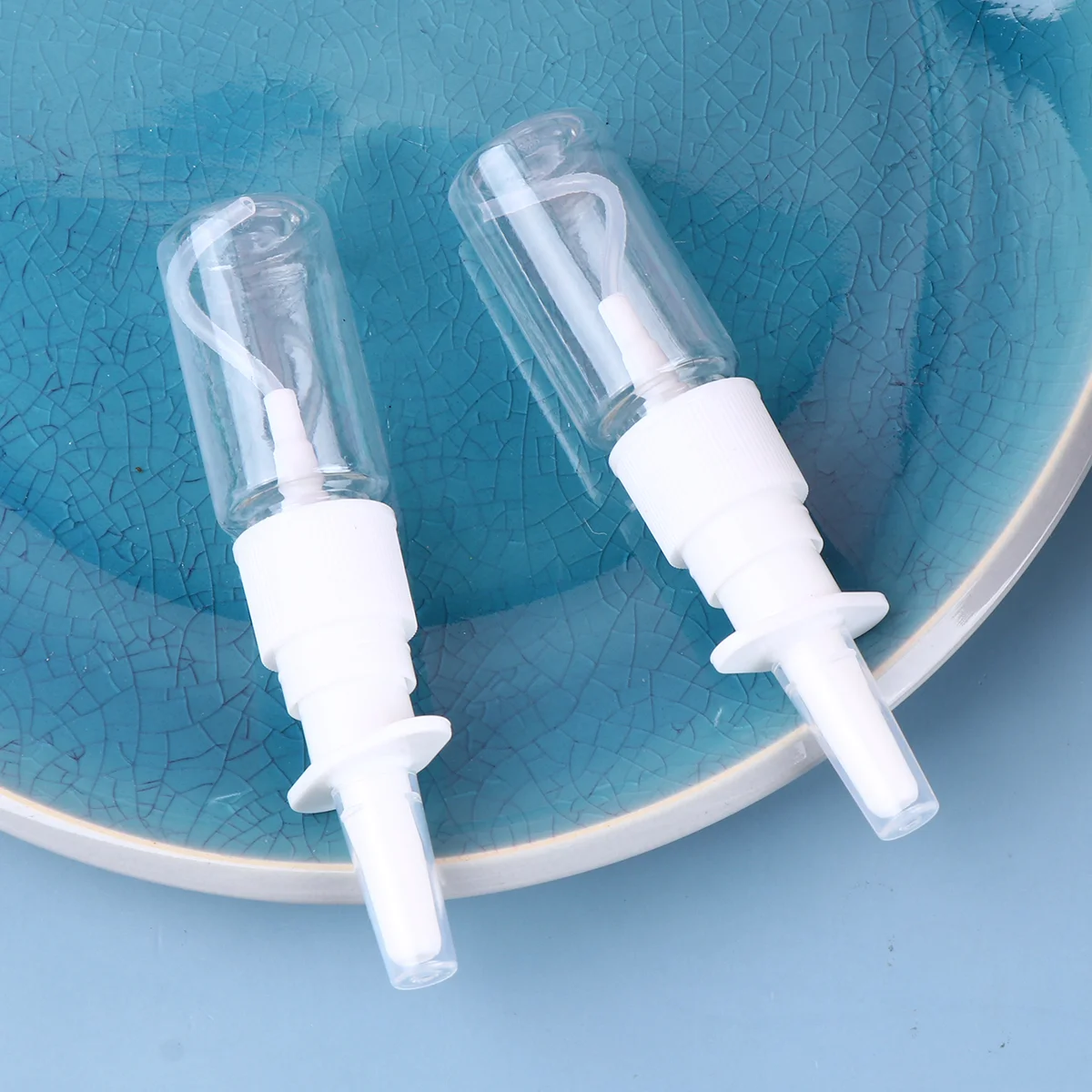 

20 Pcs Nasal Pump Spray Clear Spray Bottle Empty Water Sprayer Travel Spray Bottle Pocket Rhinitis Spray Bottle