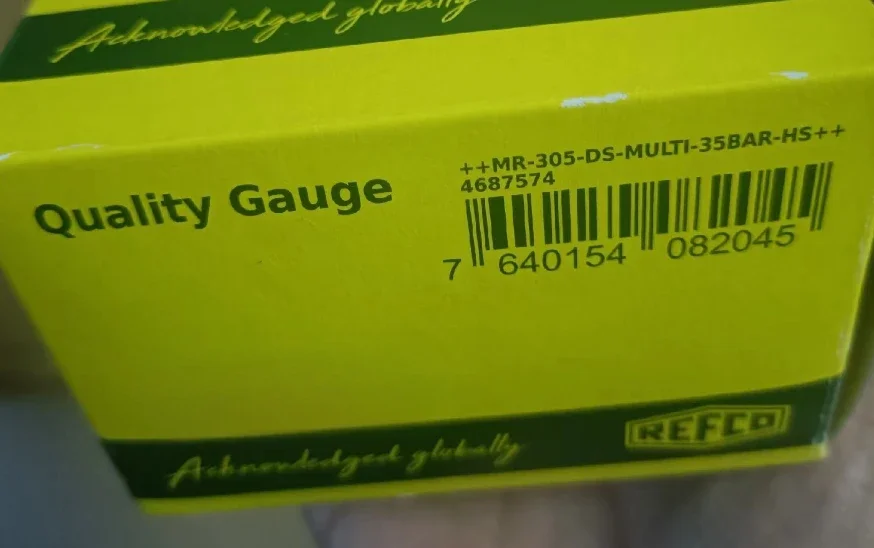 Для REFCO ++ MR-305-DS-multi-35BAR-HS 4687574 Манометр хладагента оригинальный новый 1 шт.