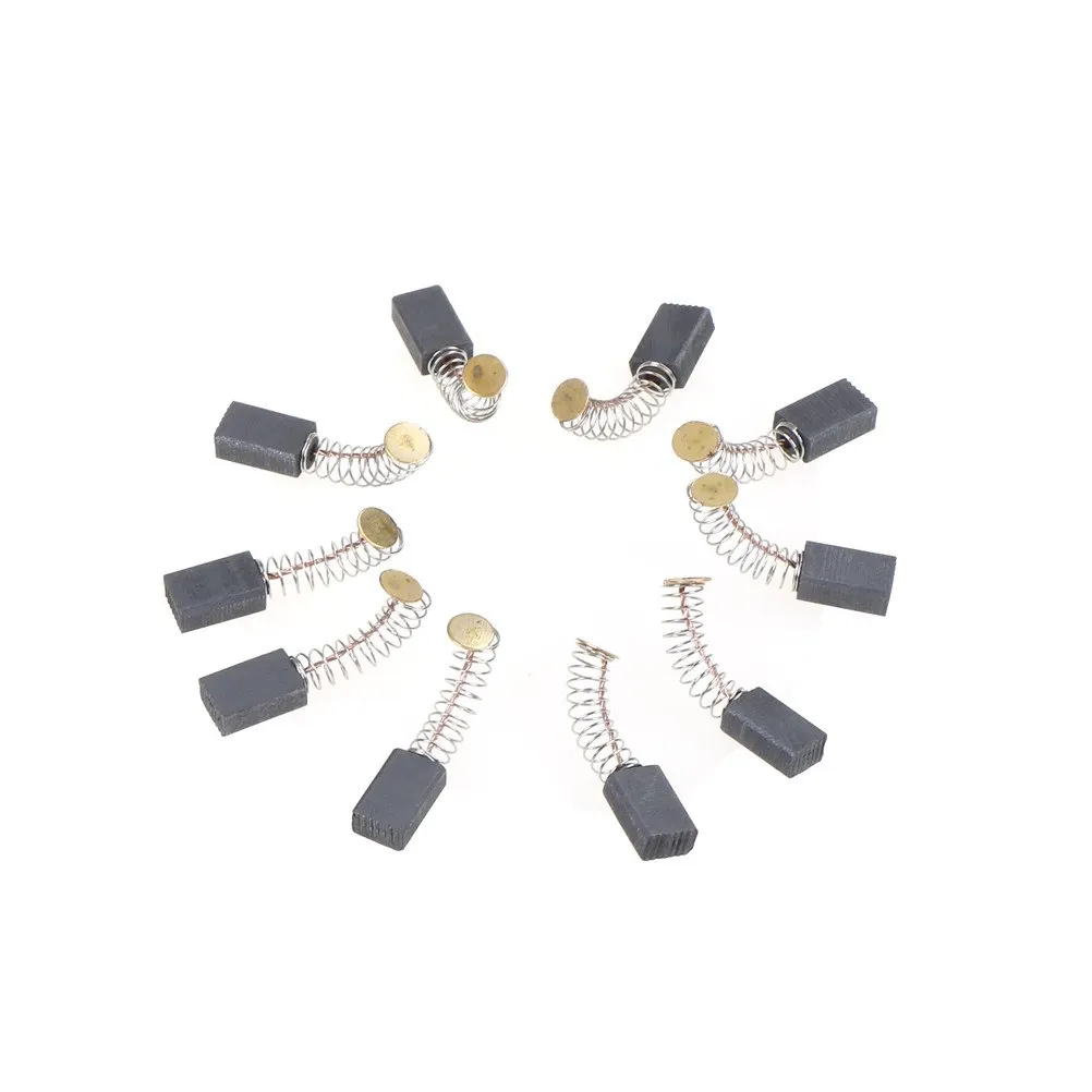 

10pcs/lot 13 x 8 x 5mm Carbon Brushes for Tool Drill Accessories For Motor and Mini Grinder Motor Abrasive Tools