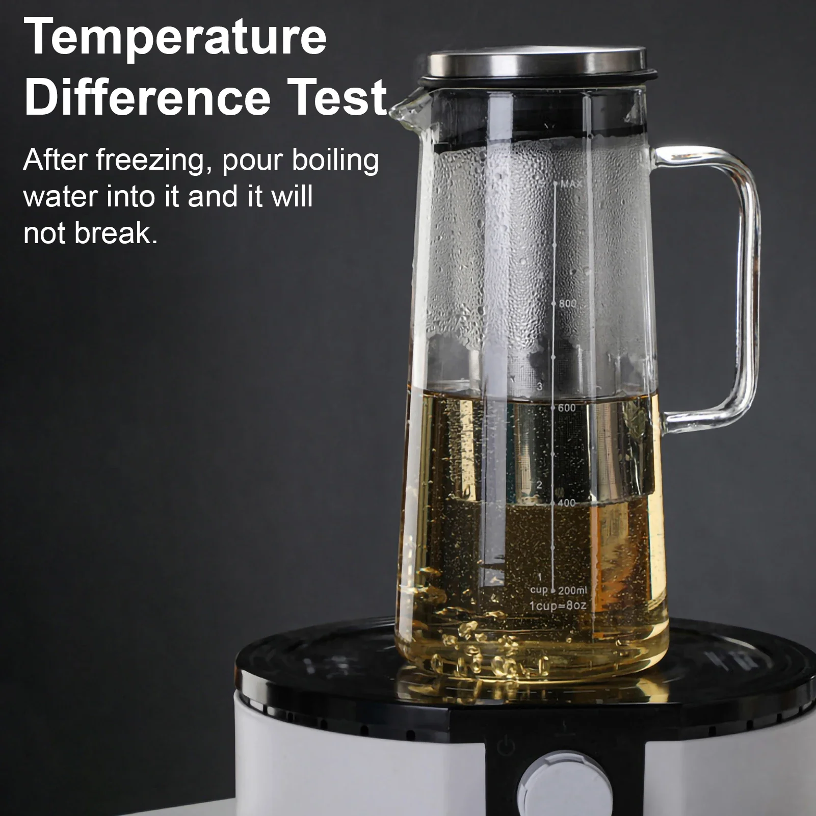 Стеклянный Кофейник 1000/1400 Мл С Фильтром Ручная Домашняя Кофемашина Для