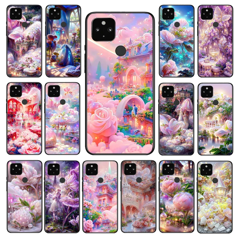 

Nature Flower Heaven Phone Case for Google Pixel 7 Pro 7 6A 6 Pro 5A 4A 3A Pixel 4 XL Pixel 5 6 4 3 XL 3A XL 2 XL Funda