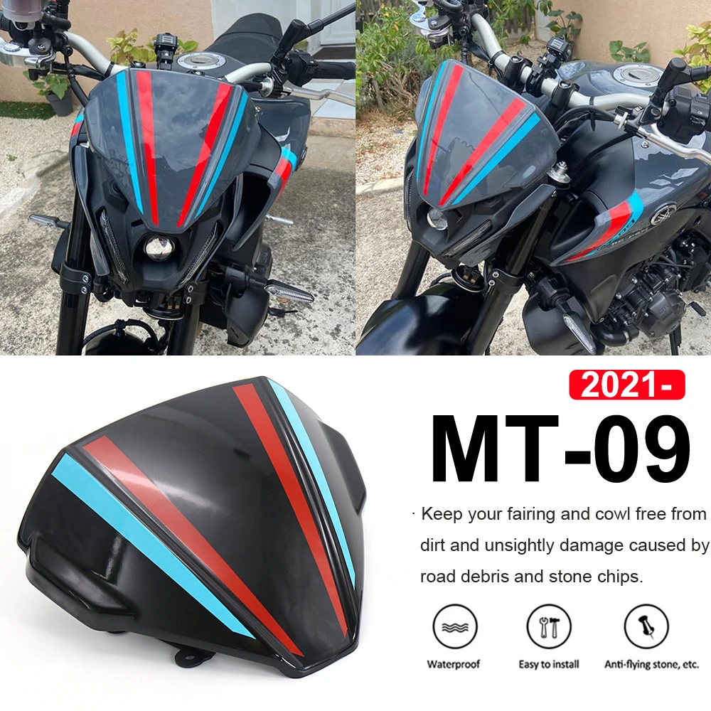 

NEW 2021 2022 For Yamaha MT-09 MT 09 MT09 SP FZ-09 FZ09 FZ 09 Fly Screen Windshield Defector 6 colours Motorcycle Accessories