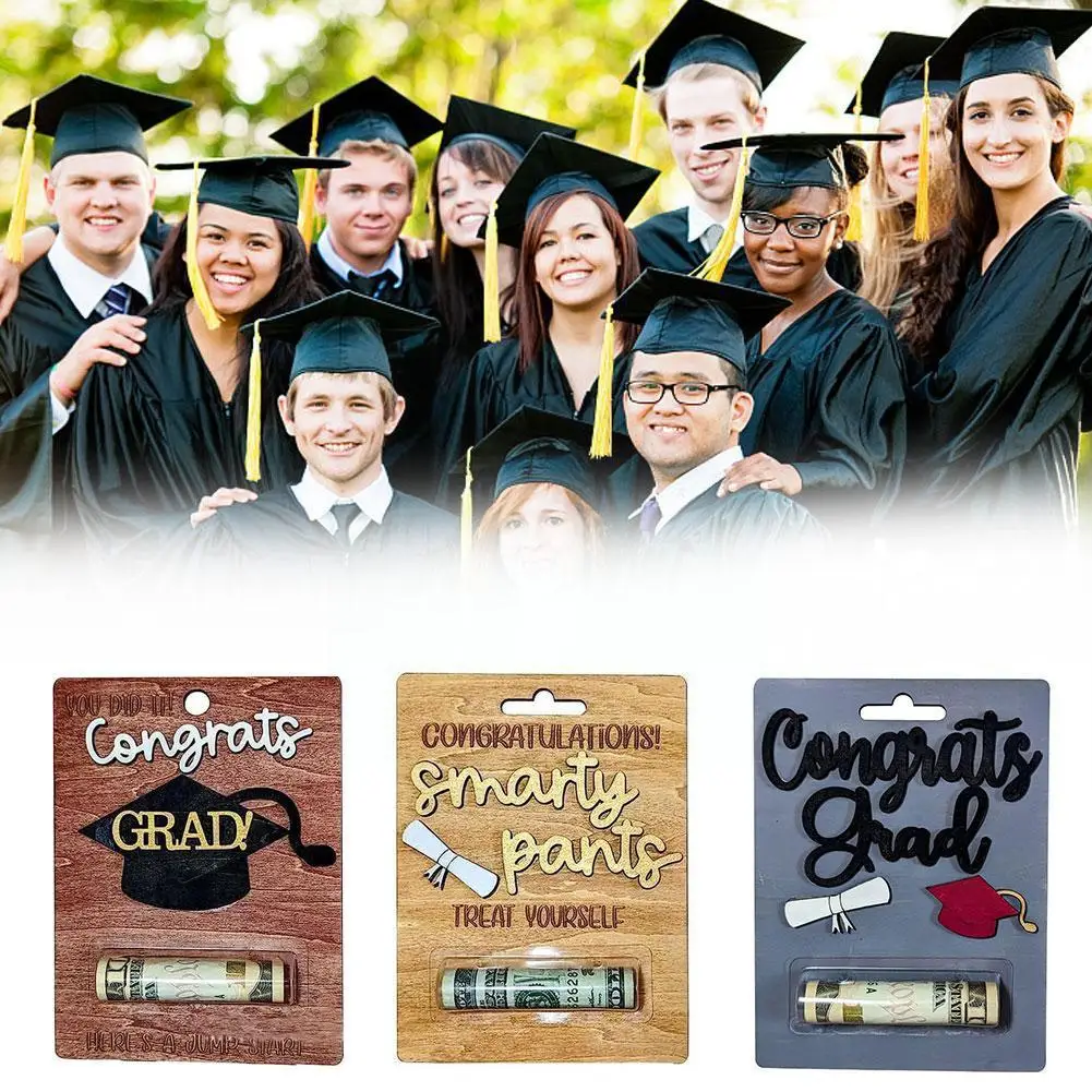 

1pcs Card Graduation Money Holders For Creative Converting Congrats Grad Card No Money Gift Christmas Festival For Student 2023