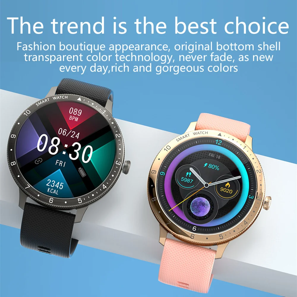 

2023 New D08 IPS Touch Screen Smartwatch Bracelet Music Playback BT Call Fitness Tracker Heart Rate Blood Pressure Smartwatch