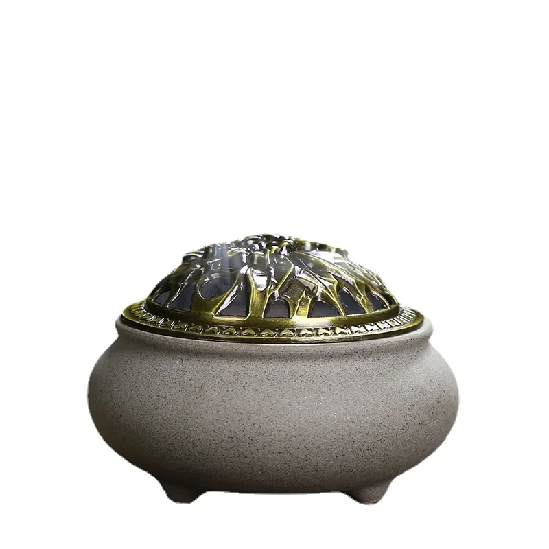 

Ceramic incense burner Archaize alloy home furnishing articles joss stick incense censer incense holder decoration