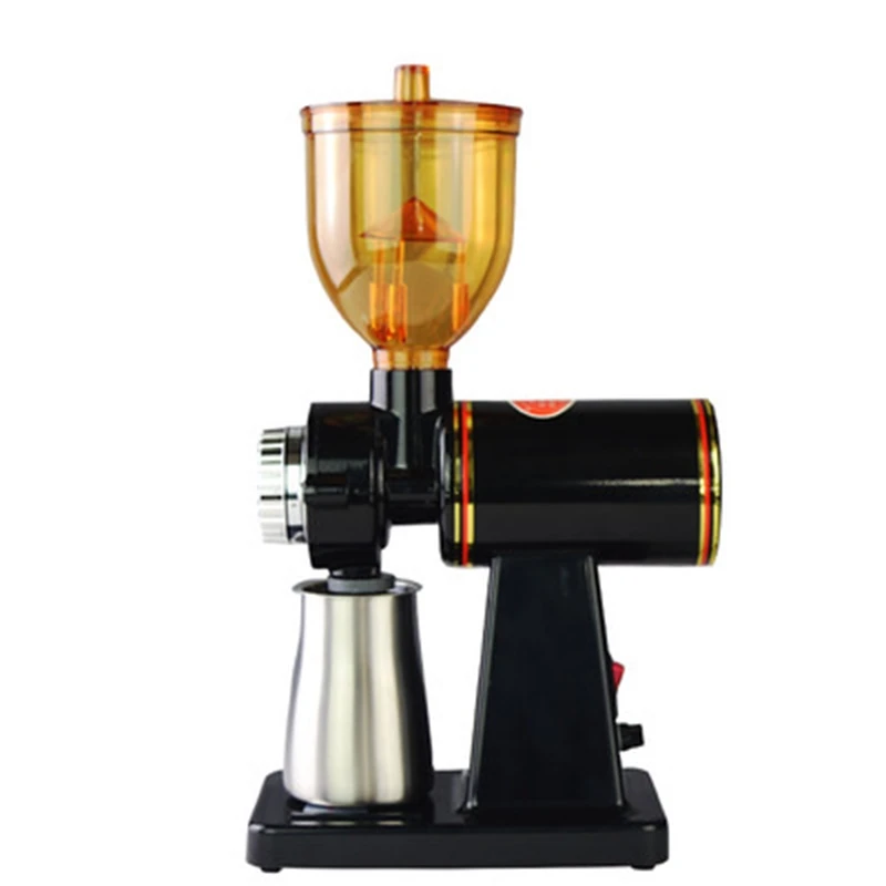 Electric Coffee grinder 600N Coffee mill machine Coffee Bean grinder machine flat burrs Grinding machine 220V Red/Black