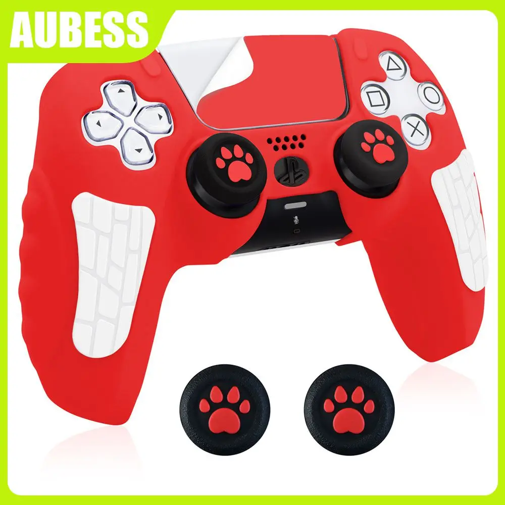 

Handle Accessories Super Drop-proof Red Protective Shell Full Surrounding Light And Smooth Wireless Handle Game Handle Silicone