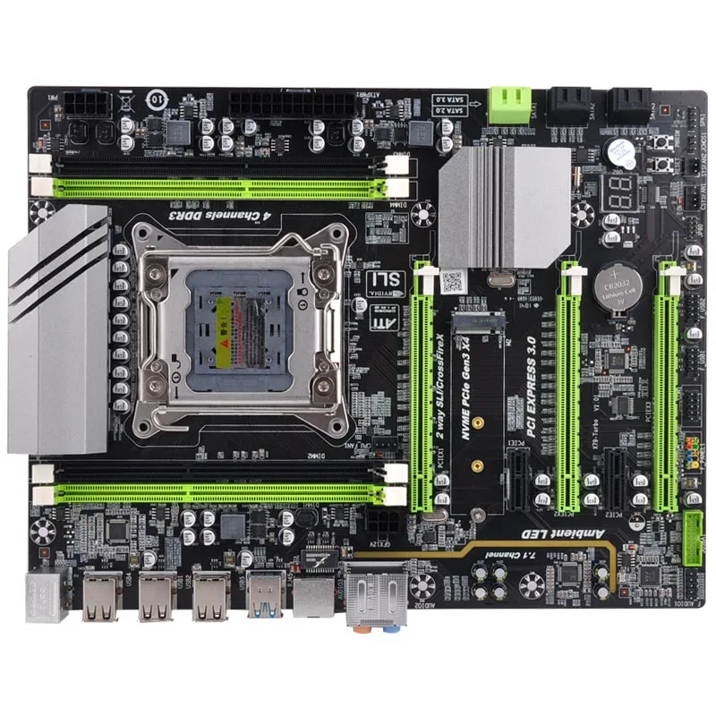 Новая материнская плата x79 lga2011 поддерживает память ECC сервера 32 Гб e5-2670 2689 2690 и