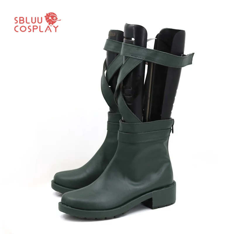 SBluuCosplay Обувь для косплея в стиле аниме Mu Сапоги на заказ