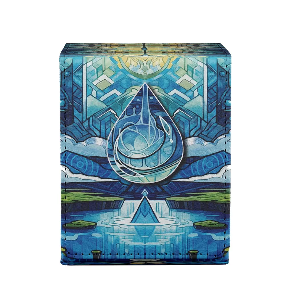 Коробка для колоды карт подходит YGO MTG 100+ ящик хранения торговые карточные игры