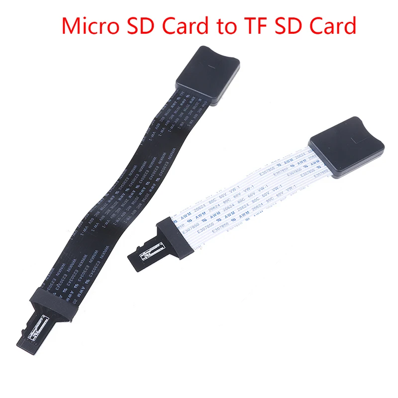 

10 см/60 см TF micro sdcard к TF sdcard гибкий удлинитель кабеля адаптер конвертер
