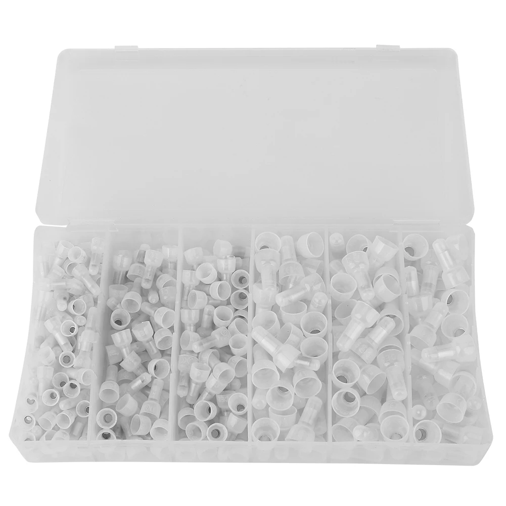 

300Pcs 22-16/16-14/12-10 Gauge Close End Cap Crimp Terminals Connectors Kit