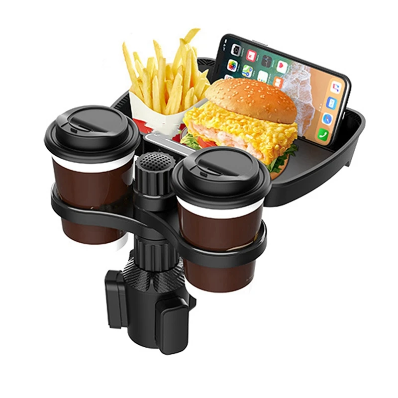 1 шт. Автомобильный многофункциональный подстаканник для чашек вращающийся на 360