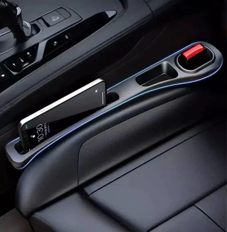 Фото Заполнитель зазора автомобильного сиденья для Honda CR-Z, уплотнитель бокового шва, герметичная заполнительная полоса, органайзер для хранения в зазоре автомобильного сиденья №4