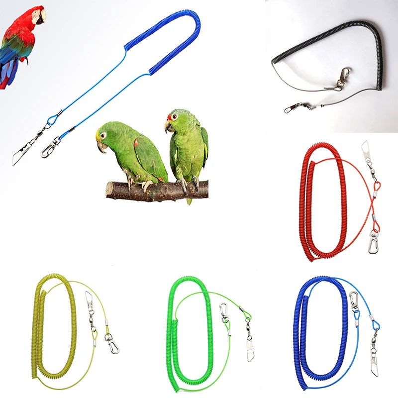 

Parrot Bird Leash Flying Training Rope Straps Parrot Cockatiels Starling Budgie Training rope Bird Supplies