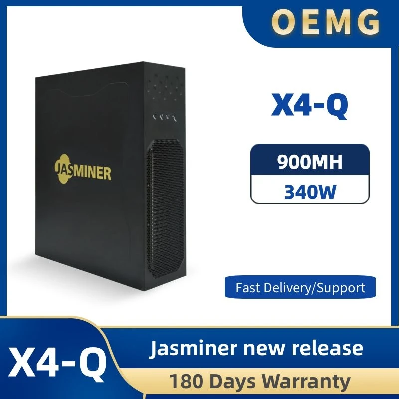 

Used Jasminer X4Q-Z Miner 3U Server Architecture 900MH/s Hashrate 340W Power Consumation Miner ETC Miner