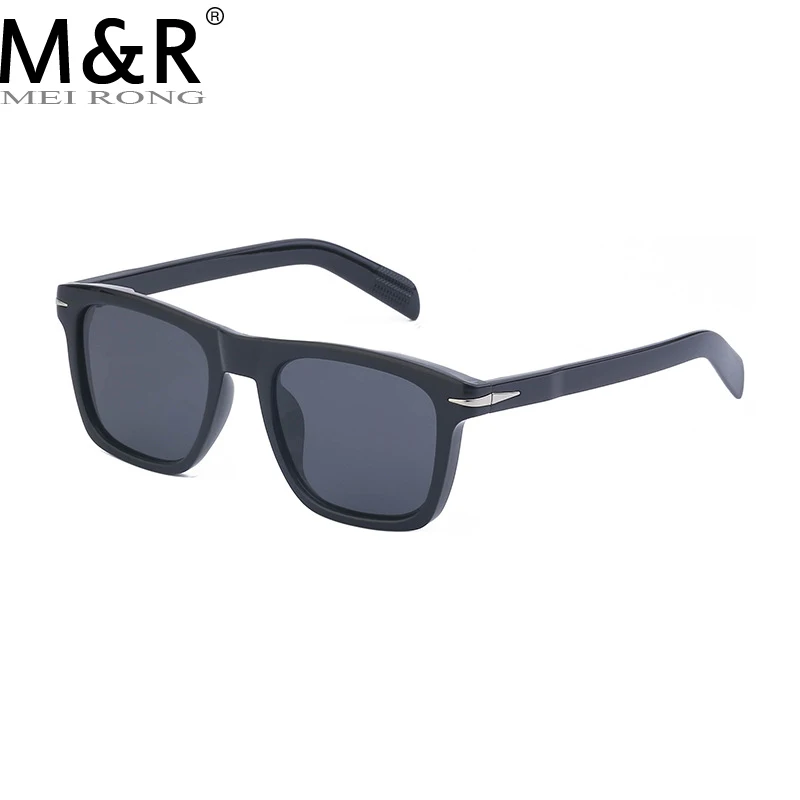 

David Beckham Square Polarized Sunglasses For Men High Quality 2023 Luxury Brand Designer Vintage Retro Sun Glasses